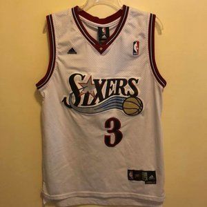 Allen Iverson 76ers Jersey Men's M fits Small